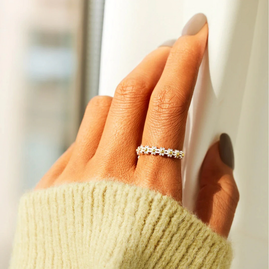 Flora - Lyxig Blommig Ring